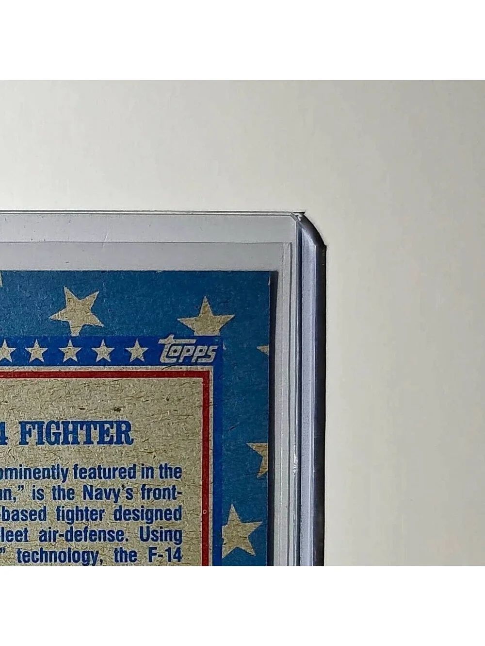 F-14 Fighter 1991 Topps Desert Storm #110 Card